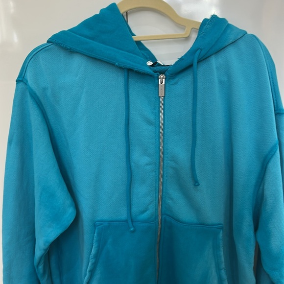 Cotton Citizen Bronx zip Hoodie w/grinding Large Unisex NWOT Marinecast - Picture 6 of 10